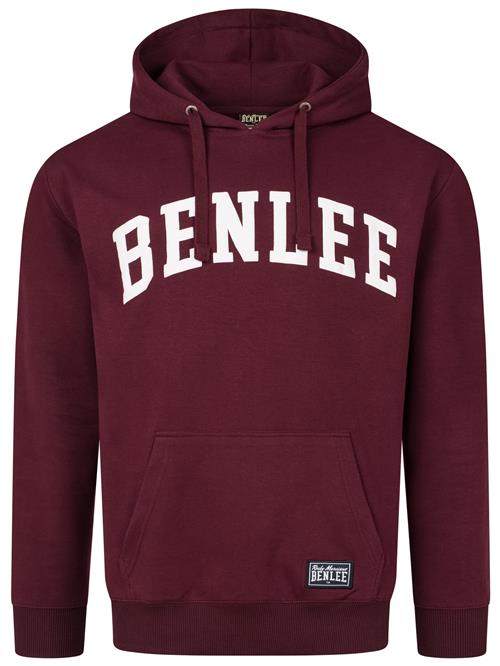 Benlee Sportsweatshirt 'Ayden'  vinrød / hvid