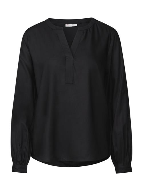STREET ONE Bluse  sort