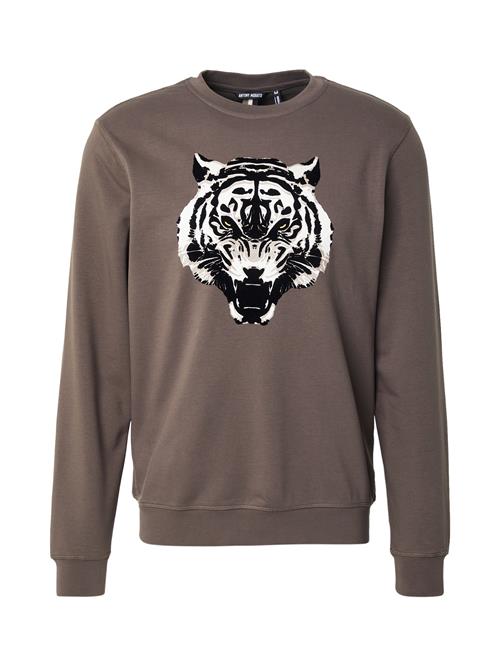 ANTONY MORATO Sweatshirt  kit / oliven / sort / hvid