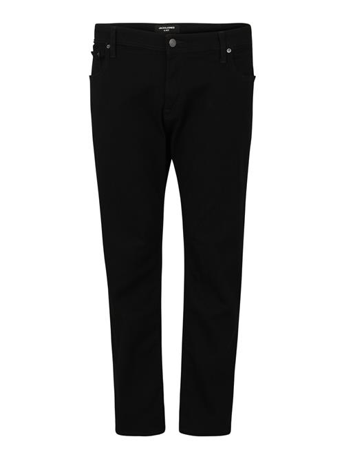 Jack & Jones Plus Jeans 'JJIGlenn JJOriginal'  black denim