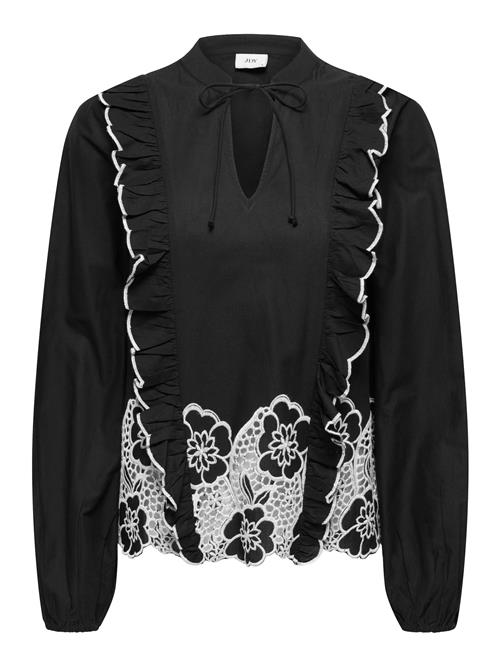JDY Bluse 'JDYHolly'  sort / hvid