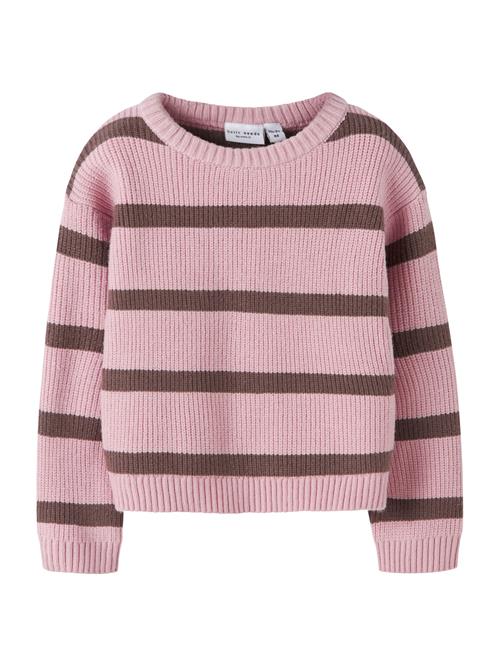NAME IT Pullover 'NMFVNILLA'  lysviolet / burgunder