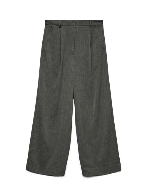 VERO MODA Bukser med fals 'AWTAIA'  mørkegrå