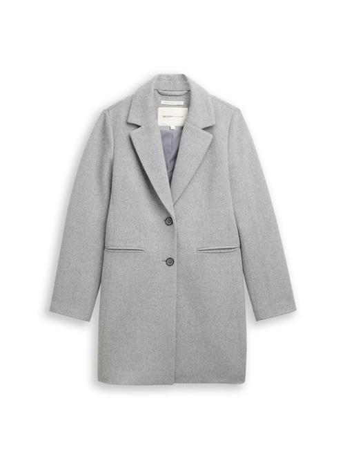 TOM TAILOR DENIM Overgangsfrakke  grå