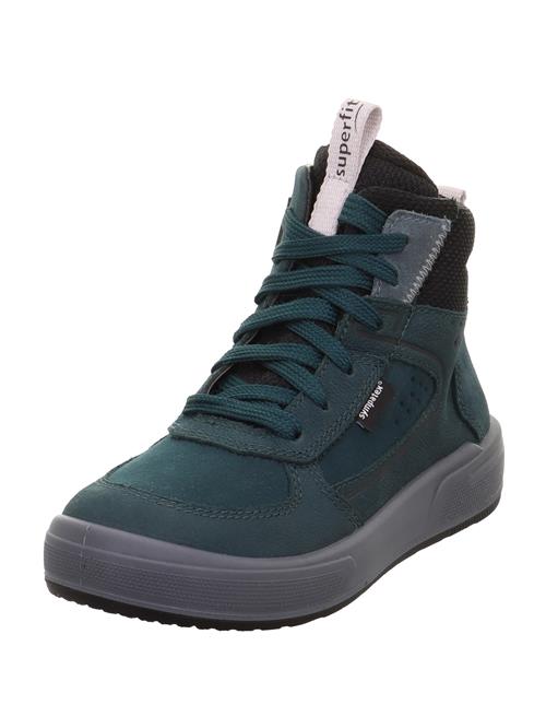 SUPERFIT Sneakers 'Maverick'  lysegrå / mørkegrøn / sort