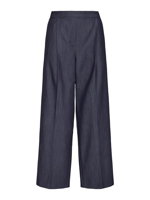 ICHI Bukser med fals 'IHJUMI'  marin