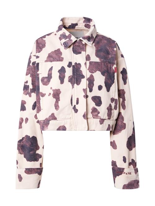 Harper & Yve Overgangsjakke  beige / brun / sort