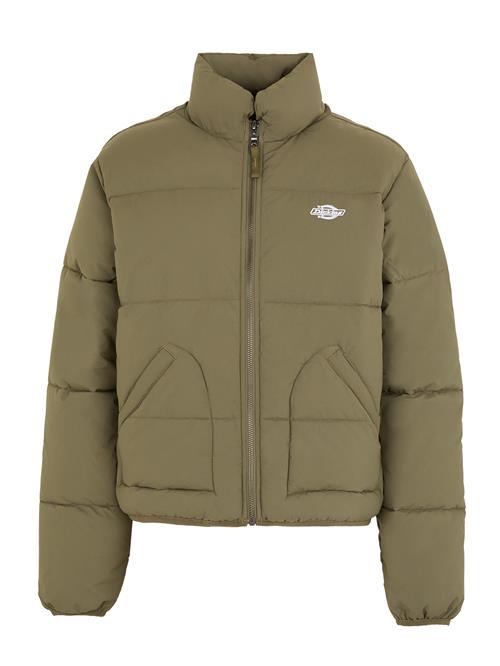 DICKIES Overgangsjakke 'Summerdale'  oliven / hvid