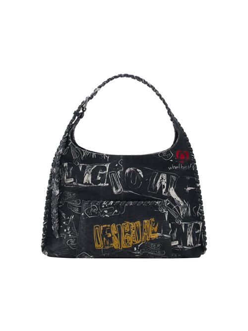 Desigual Skuldertaske  curry / rød / sort / hvid