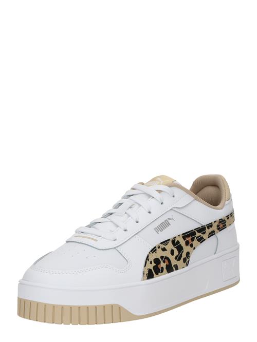 PUMA Sneaker low 'Carina Street'  beige / umbra / sort / hvid