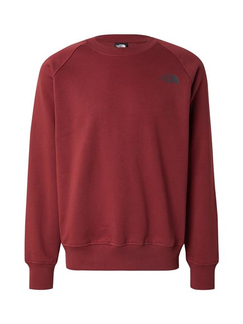 THE NORTH FACE Sweatshirt 'REDBOX'  brandrød / sort / hvid