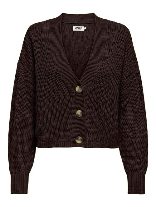 ONLY Cardigan 'ONLCarol'  mørkebrun