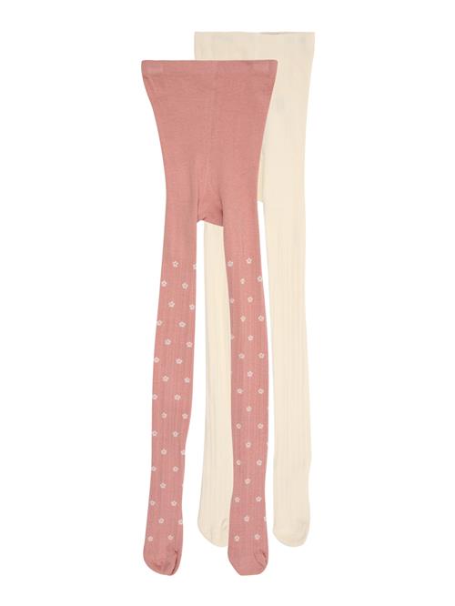 MINYMO Strømpebukser  creme / gammelrosa
