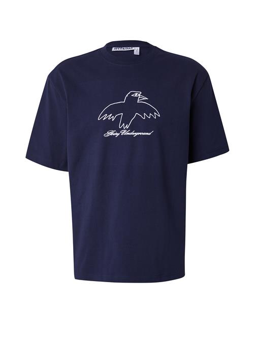 WEEKDAY Bluser & t-shirts  navy / hvid