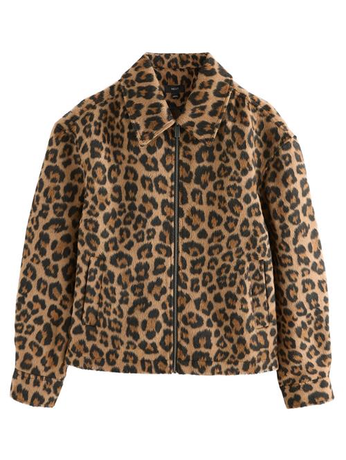 Next Overgangsjakke  cognac / brokade / sort