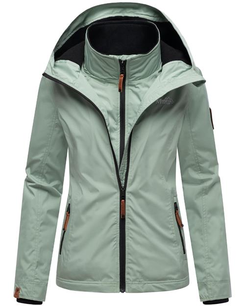 MARIKOO Funktionsjakke 'Erdbeere'  lysegrøn