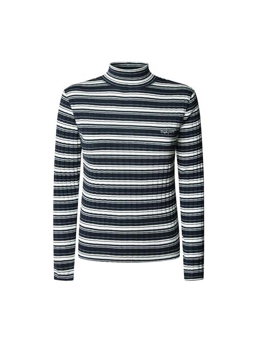 Pepe Jeans Shirts 'Belen'  mørkeblå / hvid