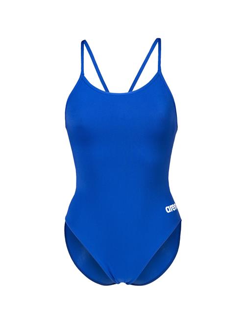 ARENA Badedragt 'Lace Back Solid'  blå / hvid