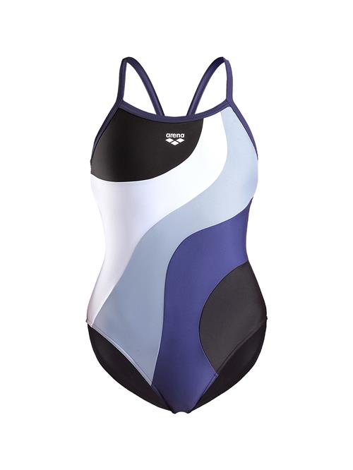 ARENA Badedragt 'MULTI SLICES'  navy / dueblå / sort / hvid