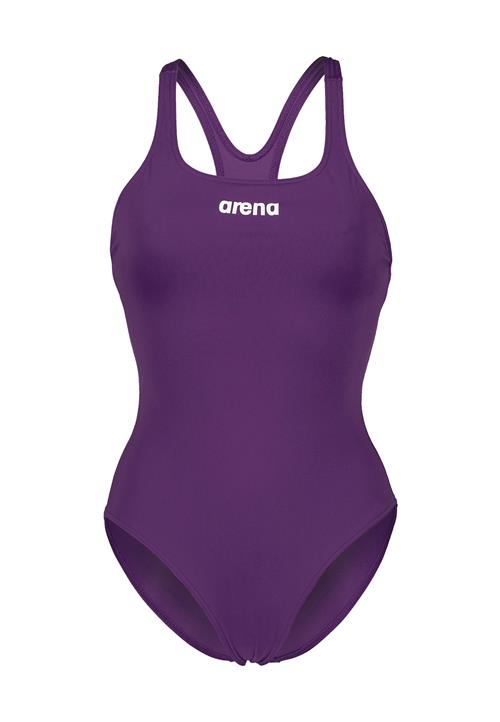 ARENA Badedragt 'TEAM PRO SOLID'  mørkelilla
