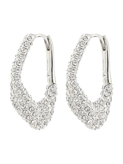 Pilgrim Øreringe 'Fenix'  sølv / transparent