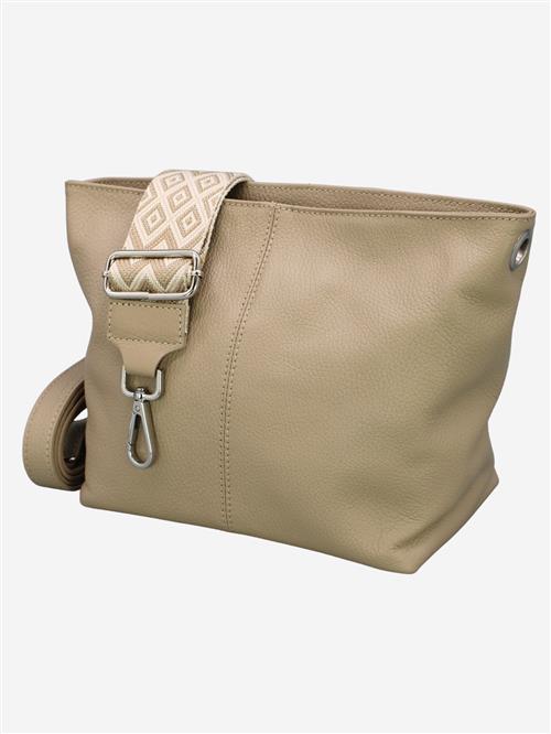 Adel Bags Skuldertaske 'Vera'  mørkebeige