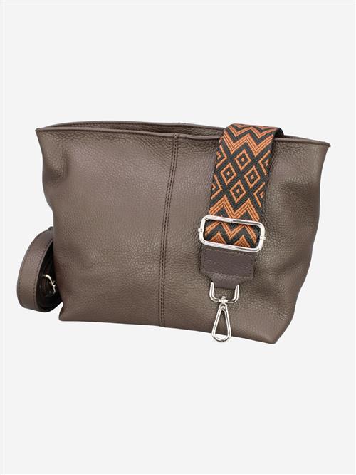 Adel Bags Skuldertaske 'Vera'  mørkebrun