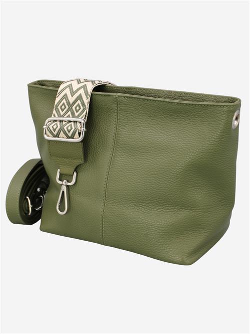 Adel Bags Skuldertaske 'Vera'  mørkegrøn