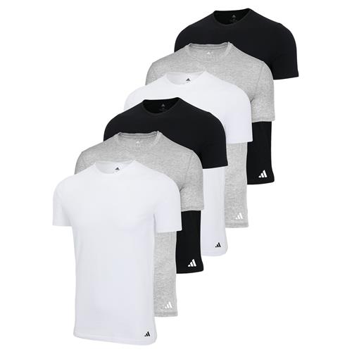 ADIDAS ORIGINALS Bluser & t-shirts  grå-meleret / sort / hvid