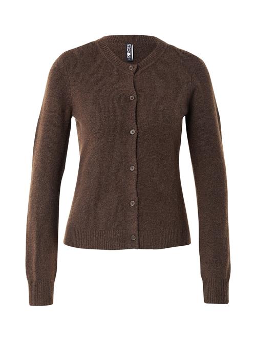 PIECES Cardigan 'PCMALOU'  mørkebrun