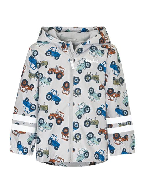 PLAYSHOES Funktionsjakke  ensian / lysegrå / mørkeorange / sort