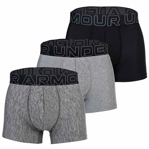 UNDER ARMOUR Sportsunderbukser  grå / grå-meleret / sort