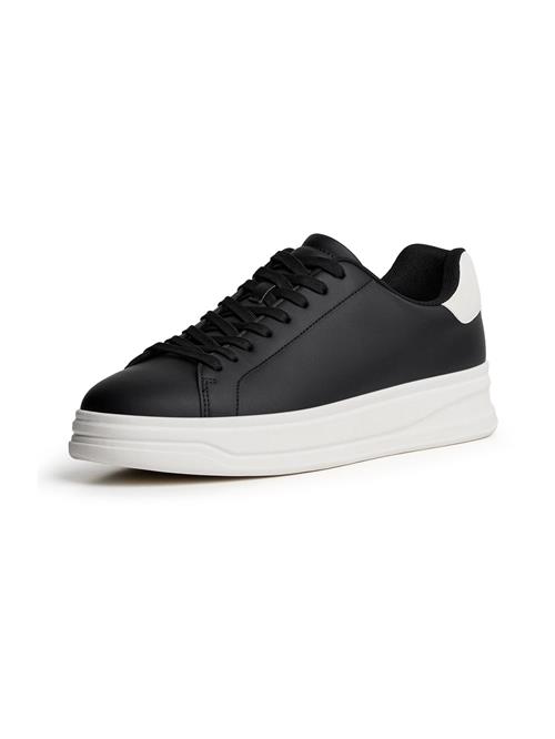 Bershka Sneaker low  sort / hvid