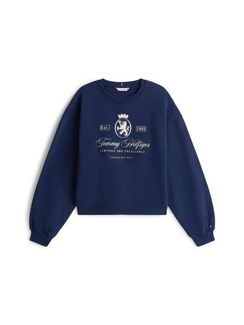 TOMMY HILFIGER Sweatshirt  navy / hvid