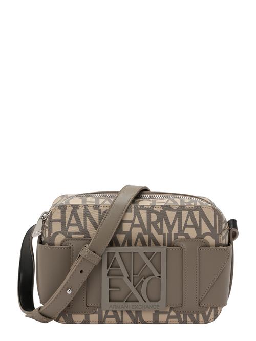 ARMANI EXCHANGE Skuldertaske  brun / lysebrun
