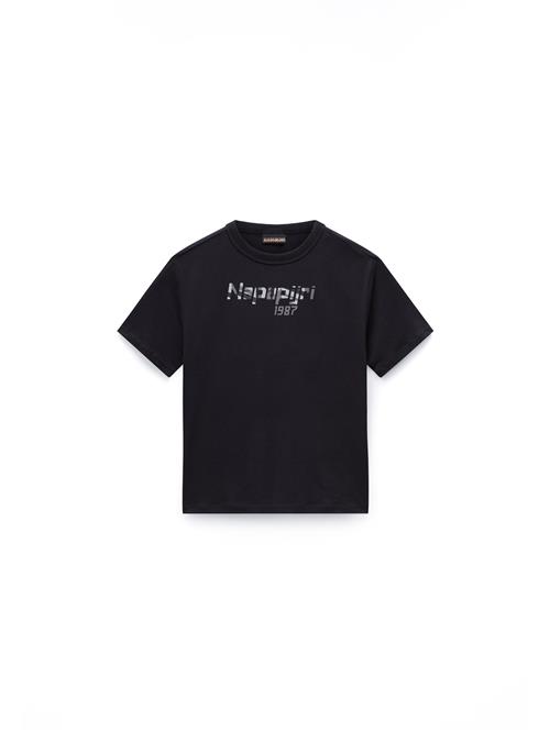 NAPAPIJRI Shirts 'S-Primiero'  grå / lysegrå / sort