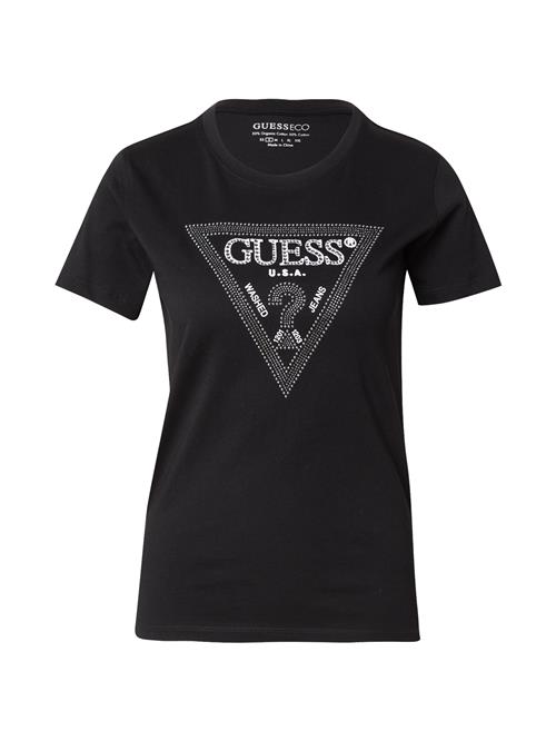 GUESS Shirts  sort / sølv / hvid