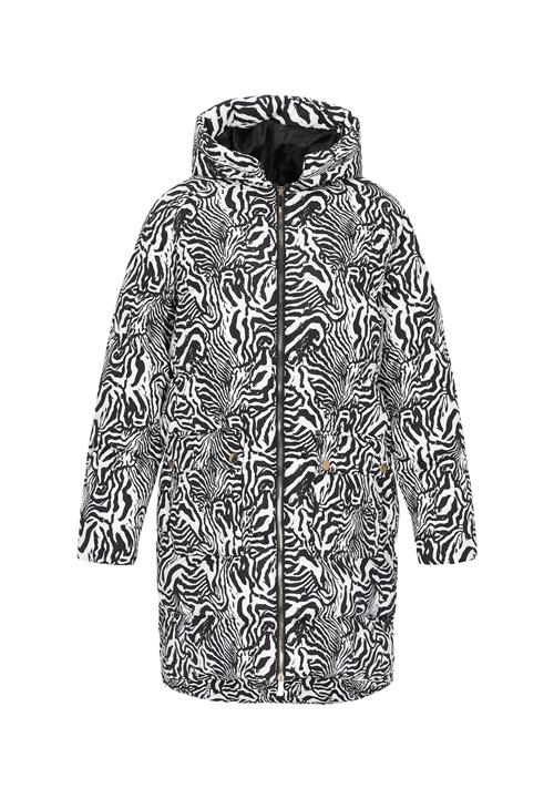 faina Overgangsfrakke  sort / hvid