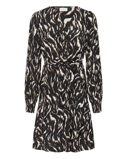 Kaffe Kjole 'KAmille'  beige / sort