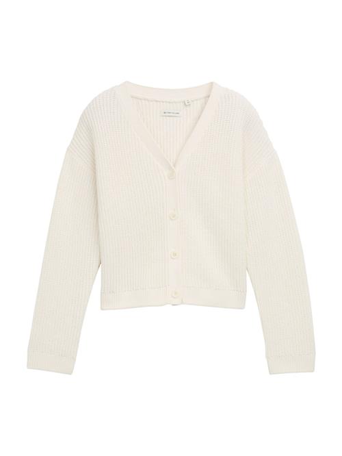 TOM TAILOR Cardigan  uldhvid