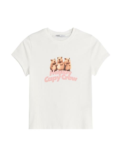 Bershka Shirts  brun / lysebrun / lyserød / offwhite