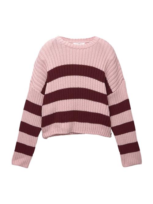 Pull&Bear Pullover 'PACIFIC'  lyserød / burgunder