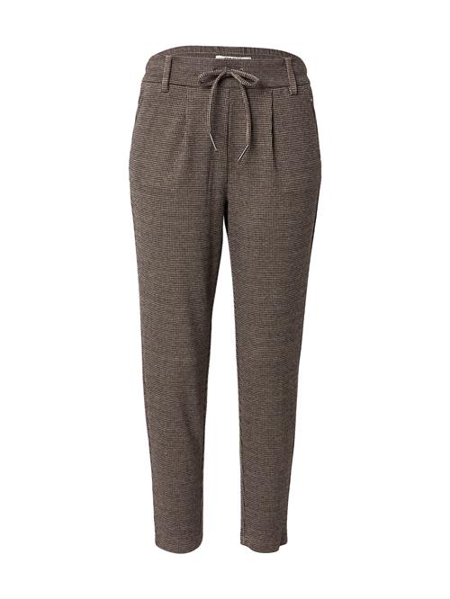 ONLY Bukser med lægfolder 'Poptrash-Gozi'  grå