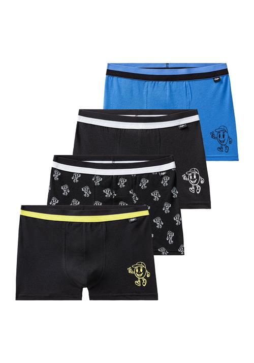 BUFFALO Underbukser  blå / gul / lysegrå / sort