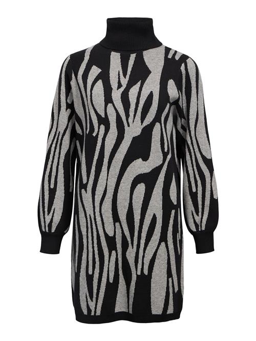 OBJECT Strikkjole 'OBJRay'  grå / sort