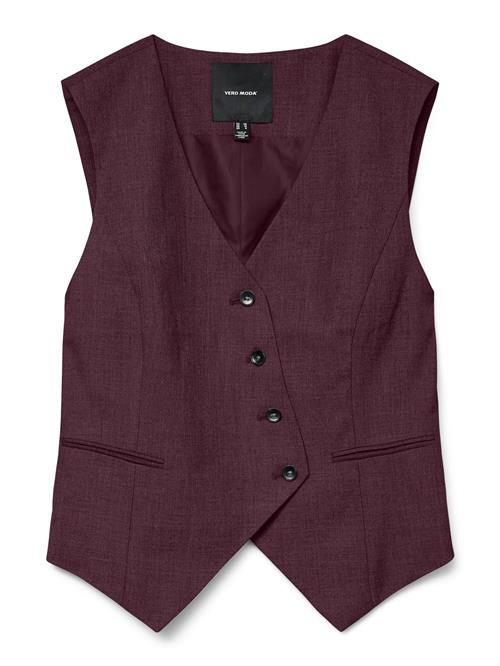 VERO MODA Vest 'VMHailey'  burgunder