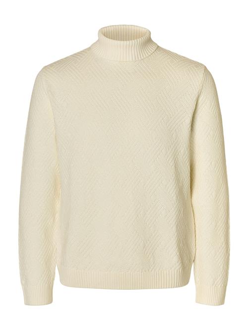 SELECTED Pullover 'SLHTREVOR'  creme