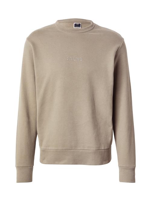 JACK & JONES Sweatshirt 'JCOSTANCE'  taupe