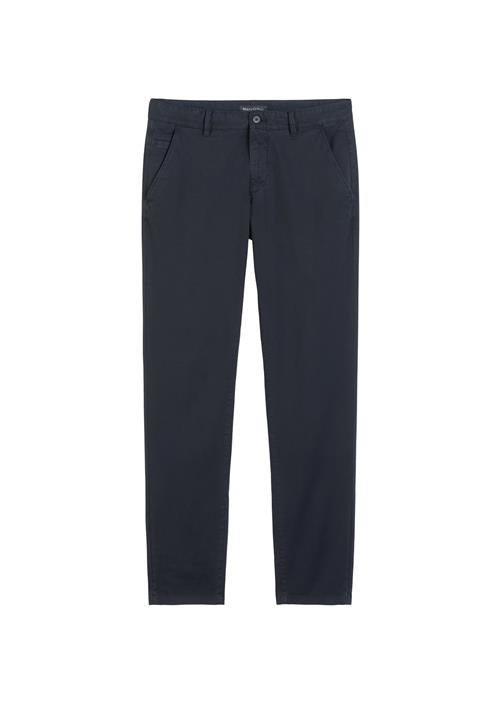 Marc O'Polo Lærredsbukser 'Stig'  natblå