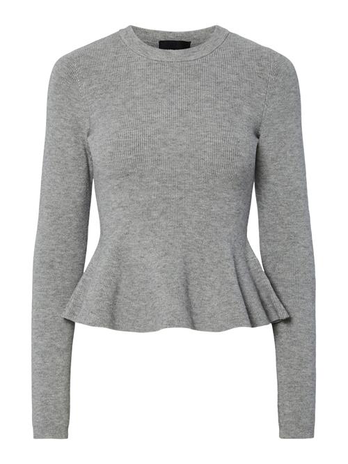 PIECES Pullover 'PCAmma'  grå-meleret